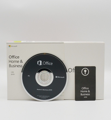 4.7GB डीवीडी मीडिया माइक्रोसॉफ्ट ऑफिस 2019 होम एंड बिजनेस पीकेसी रिटेल बॉक्स